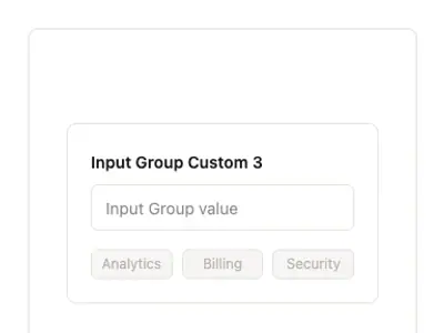 Input Group Custom 3 preview