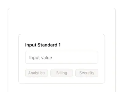 Input Standard 1 preview