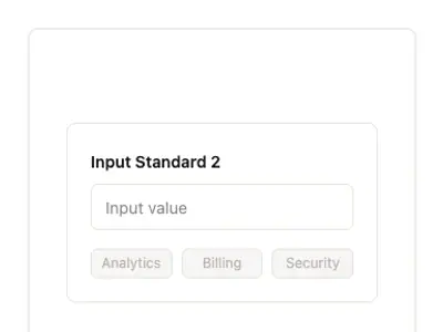 Input Standard 2 preview