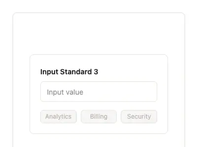 Input Standard 3 preview