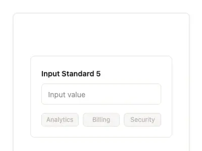 Input Standard 5 preview