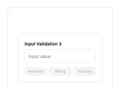 Input Validation 3 preview