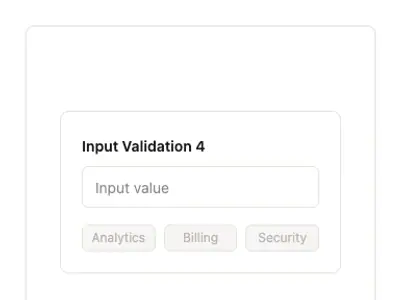 Input Validation 4 preview
