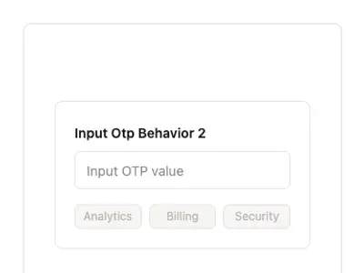 Input Otp Behavior 2 preview