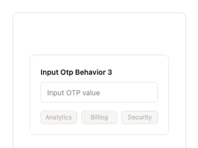 Input Otp Behavior 3 preview