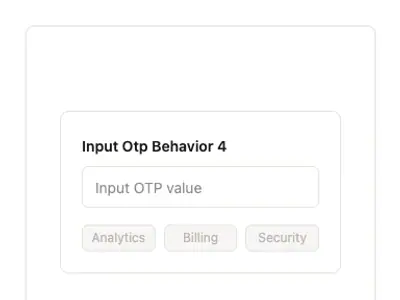 Input Otp Behavior 4 preview