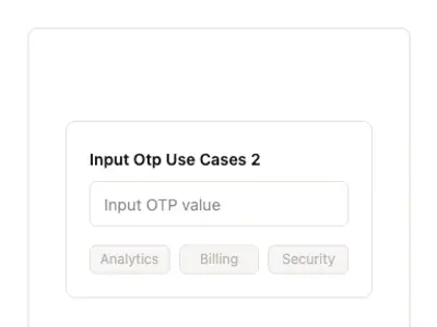 Input Otp Use Cases 2 preview