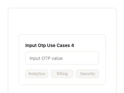Input Otp Use Cases 4 preview