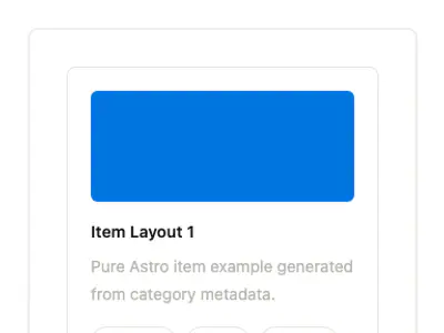 Item Layout 1 preview