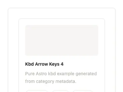 Kbd Arrow Keys 4 preview