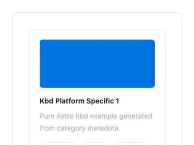 Kbd Platform Specific 1 preview