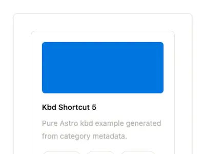 Kbd Shortcut 5 preview