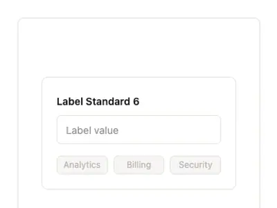 Label Standard 6 preview