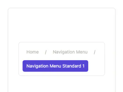 Navigation Menu Standard 1 preview