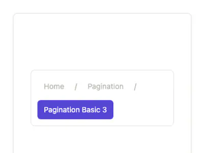 Pagination Basic 3 preview