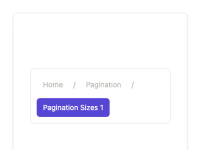 Pagination Sizes 1 preview