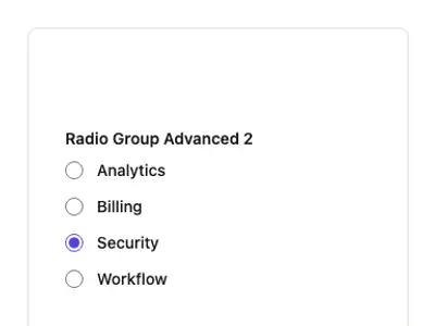 Radio Group Advanced 2 preview