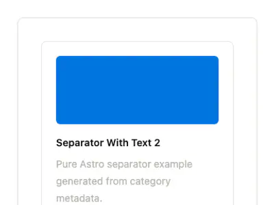 Separator With Text 2 preview