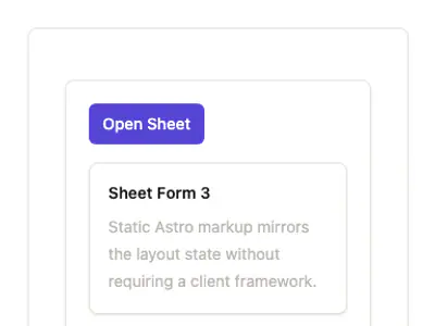 Sheet Form 3 preview
