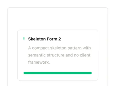 Skeleton Form 2 preview