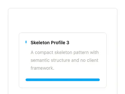 Skeleton Profile 3 preview