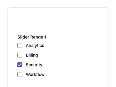 Slider Range 1 preview