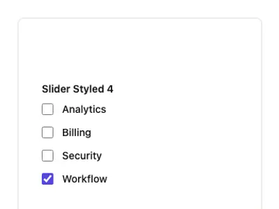 Slider Styled 4 preview
