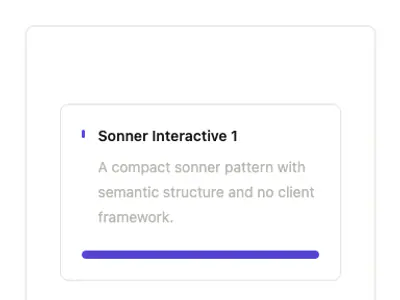 Sonner Interactive 1 preview