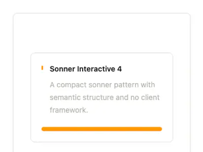 Sonner Interactive 4 preview