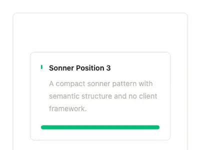 Sonner Position 3 preview