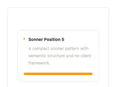 Sonner Position 5 preview