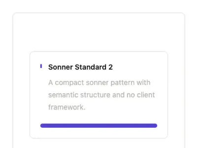 Sonner Standard 2 preview