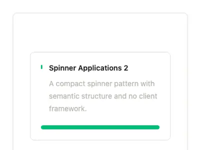 Spinner Applications 2 preview