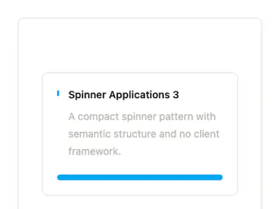 Spinner Applications 3 preview