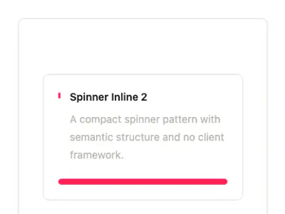 Spinner Inline 2 preview