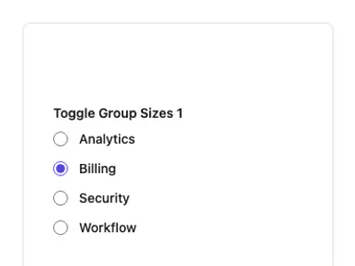 Toggle Group Sizes 1 preview