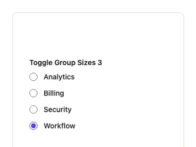 Toggle Group Sizes 3 preview